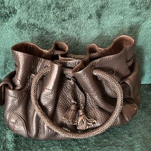 Cole Haan Elegant Brown Leather Women's Bag